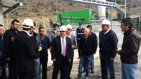 Aynı Zamanda Birlik Başkanı Olan Amasya Belediye Başkanı Cafer Özdemir, Tesisteki Deneme Üretimi Çalışmasını Takip Etti.