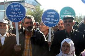 Bursa'da Demirtaş Organize Sanayi Bölgesinde Yapılmak İstenen Termik Santrale, Civardaki Mahalle Sakinlerinden Tepki Yağdı.