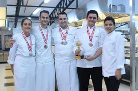 Bursa Uluslar Arası Aşçılık Ve Gastronomi Şampiyonası’na Katılan Öğrenciler