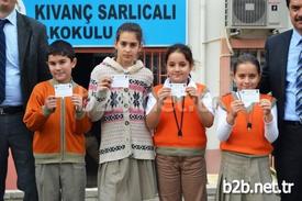 Hazırlanan Organizasyonda Minik Öğrenciler Göz Testi Taramasından Geçirilerek, Bisiklet Parkurlarında Eğitim Gördükten Sonra Sembolik Bisiklet Kullanım Belgeleri’ne Kavuşturuldu.