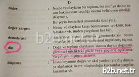 Milli Eğitim Bakanlığı Tarafından Liselerde Ders Kitabı Olarak Okutulan Sosyoloji Kitabındaki Akıllara Ziyan Din Tarifine Bilim Adamları Ve Entelektüel Kesim Büyük Tepki Gösterdi.