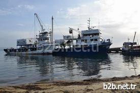 Erdek İlçesine Bağlı Narlı Köyü’ndeki İskelede 1 Buçuk Yıl Önce Batan Kuru Yük Gemisi, Köylüyü İsyan Ettirdi. Tek Geçim Kaynağı Balıkçılık Olan Köylünün Gelirleri Düştü.