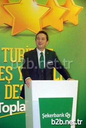 Toplantının Açılışında Konuşan Şekerbank Perakende Bankacılık Genel Müdür Yardımcısı Gökhan Ertürk, \