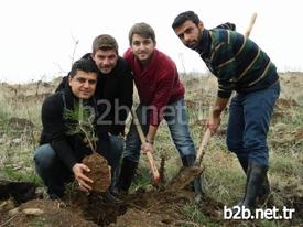 Orman Ve Su İşleri Bakanlığı İle Türk Kızılayı İşbirliğinde Yürütülen ‘bir Kan Bir Fidan’ Projesi Kapsamında Nurdağı’na Bağlı Atmalı Köyüne Fidan Dikimi Yapıldı.