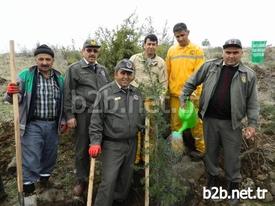 Orman Ve Su İşleri Bakanlığı İle Türk Kızılayı İşbirliğinde Yürütülen ‘bir Kan Bir Fidan’ Projesi Kapsamında Nurdağı’na Bağlı Atmalı Köyüne Fidan Dikimi Yapıldı.