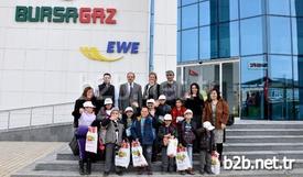 Bursagaz Eğitim Gönüllüleri Derneği’nce Ziya Gökalp İlkokulu Bünyesinde Oluşturulan Özel Sınıfta Eğitim Gören Öğrenciler, Bursagaz’a Teşekkür Ziyaretinde Bulundu.