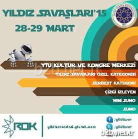 Yıldız Teknik Üniversitesi’nde Düzenlenecek Olan “yıldız Savaşları”nda, Öğrenciler Tarafından Yapılan Robotlar Savaşacak, Ayakta Kalan Kazanacak.