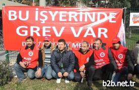 Birleşik Metal-iş Sendikası İle Türkiye Metal Sanayicileri Sendikası Arasında Yürütülen Toplu İş Sözleşmesi Görüşmelerinde Anlaşmaya Varılamayınca, Mersin'de Çimsataş Fabrikası'nda Çalışan Birleşik Metal İş Sendikası Üyesi 540 İşçi Grev Başlattı.