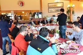 Avrasya Yerel Yönetimler Birliği Genel Başkanı Hasan Cengiz, Çomü Rektörü Prof. Dr. Sedat Laçiner Ve Çomü Tv Genel Yayın Yönetmeni Murat Bulut, Çomü Terzioğlu Yerleşkesi Yamaç Kafe’de Bir Basın Toplantısı Düzenledi.