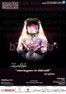 Yıldız Teknik Üniversitesi Kalite Ve Verimlilik Kulübü, “liderlik Ve İnovasyon” Konsepti İle Düzenlediği “kalite Günleri” Etkinliğini “fikir Sende” Pazarlama Yarışmasıyla Süslüyor.