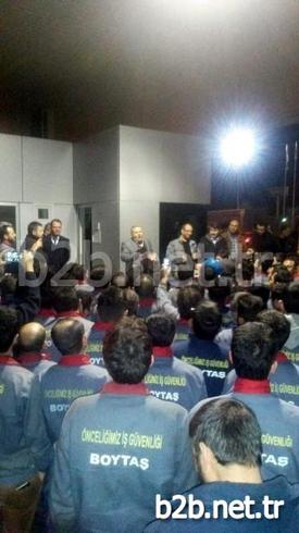 Kayseri’de Boytaş Mobilya Sanayi Ve Ticaret A. Ş.’de Çalışan İşçiler, Maaşlarına Yeterli Zam Yapılmadığını İddia Ederek Grev Yaptı.