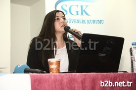 Burcu Aydın Sgk Ve Bağ-kur’un Çalışmalarından Bahsederek Öğrencilere, Faydalanabilecekleri Haklardan Bahsetti.