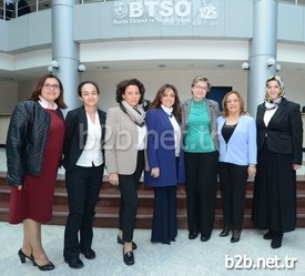 Almanya Federal Cumhuriyeti İstanbul Başkonsolosu Jutta Wolke, Bursa Ticaret Ve Sanayi Odası’nı (btso) Ziyaret Etti. Başkonsolos Wolke, Türkiye İle Almanya Arasındaki İlişkilerin Her Geçen Gün Geliştiğini Söyledi.