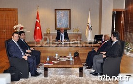 Gaib Hizmet Binasında Gerçekleştirilen Ziyarete, Etiyopya Büyükelçisi Ayalew Gobezıe Workneh, Etiyopya Ticari Ataşesi Goitom Kahsay Hagos, İpekyolu Kalkınma Ajansı Genel Sekreteri Bülent Özkan, Gaib Koordinatör Başkanı Abdulkadir Çıkmaz, Makarna Bulgur Bakliyat Bitkisel Yağlar Tanıtım Grubu (mbtg) Başkanı Surur Aydın Ve Gaib Genel Sekreteri Fatih Yumuş’un Yan Sıra Çok Sayıda Yatırımcı Katıldı.