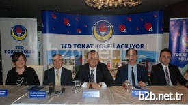 Ted Tokat Koleji’nin Lansman Toplantısı, Tower Otel’de Ted Genel Başkanı Selçuk Pehlivanoğlu, Ted Tokat Koleji Kurucu Temsilcisi Dr. Bilal Durmaz Ve Ted Yetkililerinin Katılımı İle Yapıldı.