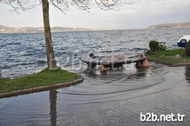 Sakarya Ve Kocaeli’nin İçme Suyunu Karşılayan Sapanca Gölü, Kar Ve Yağmur Yağışı Sonrası Yükselişini Sürdürmeye Devam Etti. Gölde, Çekilen Alanlar Yeniden Suyla Doldu.