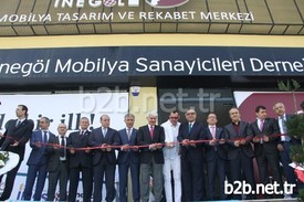 İnegöl Mobilya Tasarım Merkezi (inegöl Atölye) İle İnegöl Mobilya Sanayicileri Derneği (imos) Hizmet Binası Düzenlenen Törenle Hizmete Açıldı.