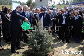 Orman Haftası Dolayısı İle Emine Erdoğan’ın Himayesinde Başlatılan Gönül Elçileri Projesi Kapsamında Düzenlenen Törenle Bursa Merkez Ve İlçelere Toplam 15 Bin 500 Adet Fidan Dikildi.