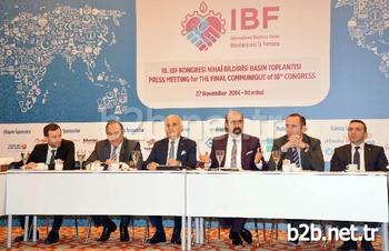 15'inci Müsiad Uluslararası Fuarı İle Eşzamanlı Olarak Düzenlenen 18. Uluslararası İş Forumu (ıbf) Nihai Bildirisi, Müsiad Genel Başkanı Nail Olpak Ve Ibf Başkanı Erol Yarar Tarafından Açıklandı.