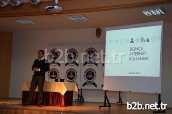 Gmka Halkla İlişkiler Sorumlusu Ahmet Tuğrul Aydın, Polis Adaylarına İnternet Konusunda Seminer Verdi.