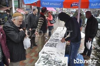 Zonguldak’ta Kilosu 2,5 Tl’den Satılan Hamsiye Vatandaşlar Büyük İlgi Gösterdi.