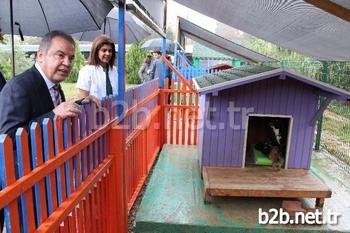 Konyaaltı Belediyesi Başkanı Muhittin Böcek, Sokak Hayvanları Rehabilite Merkezi’ni Yerinde İnceledi.