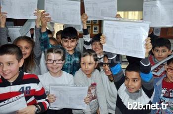 2014-2015 Eğitim-öğretim Yılının İlk Döneminin Sona Ermesi İle Tekirdağ’da 163 Bin 550 Öğrenci Karne Heyecanı Yaşadı.