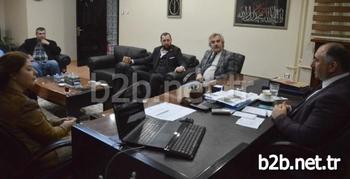 Organizasyon Komitesi Belediye Başkanı Neşet Çağlayan’ın Makamında Bir Araya Gelip Hazırlıkları Görüştü.