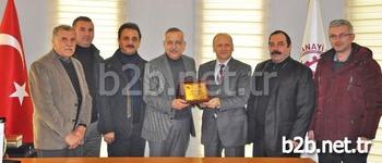 İnegöl Emniyet Müdürü Şükrü Kaplan, İnegöl Ticaret Ve Sanayi Odası (itso) Yönetimini Ziyaret Etti.