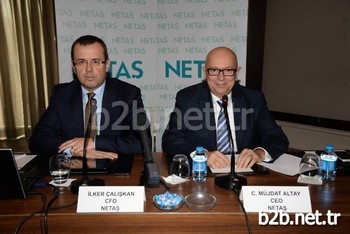 Netaş’ın 2014 Yılı Finansal Sonuçlarını Ve Hayata Geçirdiği Projeleri Paylaşmak Üzere Düzenlenen Basın Toplantısına, Netaş Ceo’su C. Müjdat Altay Ve Netaş Cfo’su İlker Çalışkan Katıldı.