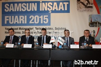 Tüm Fuarcılık Yapım A.ş. (tüyap) Tarafından 2-5 Nisan Tarihleri Arasında Düzenlenecek Olan ‘samsun 2015 İnşaat Fuarı’ Öncesi Basın Açıklaması Yapıldı.